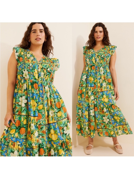 Anthropologie Dresses & Skirts - Anthropologie Peregrine Flutter Sleeve Maxi Dress